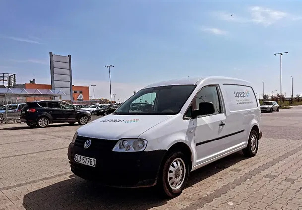 volkswagen caddy Volkswagen Caddy cena 23500 przebieg: 263000, rok produkcji 2010 z Gdańsk